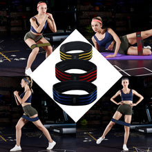 Load image into Gallery viewer, Fabric Booty Resistance Bands Hip Circle Exercise Cotton Bands Thigh Butt Squat Fitness Rubber Bands Elastic Workout Glute Loop
