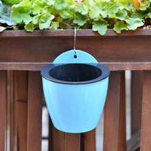 Load image into Gallery viewer, Self Watering Multi Color Hanging Planter with Hook