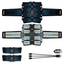 Load image into Gallery viewer, Abdominal Muscle Stimulator EMS Abs Electrostimulation Home Gym Trainer Muscles Toner Exercise Fitness Equipment USB Charged