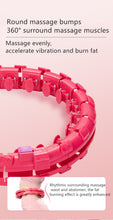 Load image into Gallery viewer, Home Fitness Smart Hoops Circle Adjustable Waist Training Ring