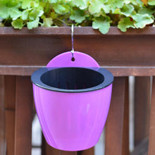 Load image into Gallery viewer, Self Watering Multi Color Hanging Planter with Hook