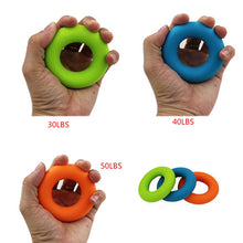 Load image into Gallery viewer, 7cm Diameter Strength Hand Grip Ring Muscle Power Training Rubber Ring