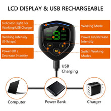 Load image into Gallery viewer, EMS Muscle Electro Stimulator Abdominal Muscle Toner Abs Trainer with LCD Display USB Rechargeable Fitness Training Gear Ab Belt