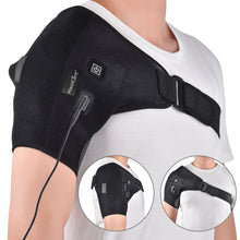 Load image into Gallery viewer, Heated Shoulder Wrap Adjustable Heating Shoulder Support Brace