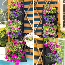 Load image into Gallery viewer, Vertical Hanging Garden Planter Layout Waterproof Wall Mount Hanging Flower Pot