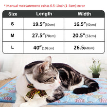 Load image into Gallery viewer, Summer Cooling Mats Blanket Ice Pet Dog Bed Mats For Dogs Cats