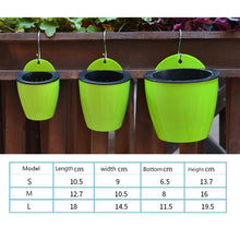 Load image into Gallery viewer, Self Watering Multi Color Hanging Planter with Hook