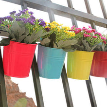 Load image into Gallery viewer, Hanging Garland Flower Pot Garden Hanging Balcony Flower Holders Flowers Planter Pots