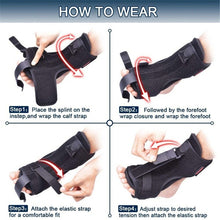 Load image into Gallery viewer, Adjustable Plantar Fasciitis Night Foot Splint Drop Orthotic Brace Elastic Dorsal Night Splint