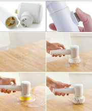 Load image into Gallery viewer, Handheld Electric Bathtub Brush Kitchen Bathroom Sink Cleaning Brush