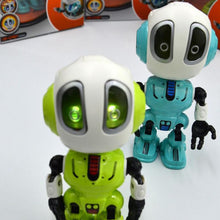 Load image into Gallery viewer, Smart Robot Toy Electronic Action Figure Toy Intelligent Sound Recording Function Alloy Robot LED Lighting Toys