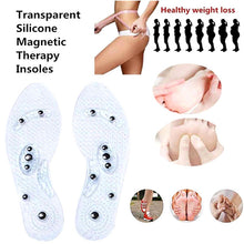 Load image into Gallery viewer, Unisex Magnetic Massage Shoe Insole Foot Care Acupressure Slimming Shoe Gel Insoles