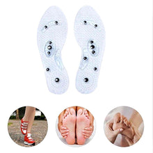 Load image into Gallery viewer, Unisex Magnetic Massage Shoe Insole Foot Care Acupressure Slimming Shoe Gel Insoles