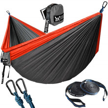 Load image into Gallery viewer, Upgrade Camping Hammock Outdoor Tourist Hanging Hammocks Portable Parachute Nylon Hiking Hammock