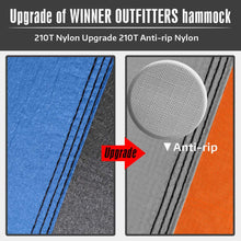 Load image into Gallery viewer, Upgrade Camping Hammock Outdoor Tourist Hanging Hammocks Portable Parachute Nylon Hiking Hammock