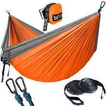 Load image into Gallery viewer, Upgrade Camping Hammock Outdoor Tourist Hanging Hammocks Portable Parachute Nylon Hiking Hammock
