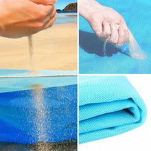 Load image into Gallery viewer, Upgrade Magic Sand Mat Beach Sandless Outdoor Waterproof Beach Mat