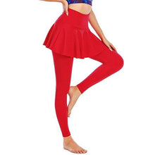 Load image into Gallery viewer, Women Yoga Legging Pants Skorts