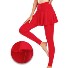 Load image into Gallery viewer, Women Yoga Legging Pants Skorts