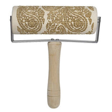 Load image into Gallery viewer, Wooden Rolling Pin Embossing Baking Cookies Biscuit Christmas Dough Roller