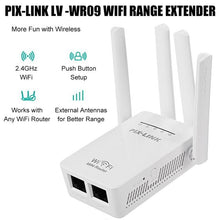 Load image into Gallery viewer, Wifi Repeater Wireless Router Extender Signal Booster with Antenna