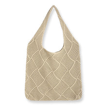 Load image into Gallery viewer, Women Crochet Mesh Beach Tote Bag Summer Aesthetic Knit Bag