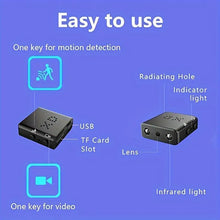 Load image into Gallery viewer, Mini Camera XD with Battery Night Vision Camera Home Security Camera