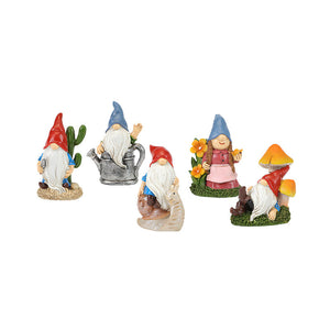 Micro Landscape Ornaments Gnomes Fairy Resin Statues