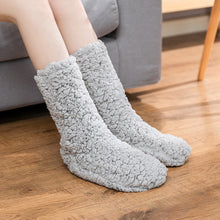 Load image into Gallery viewer, Plush and thick insulation floor socks