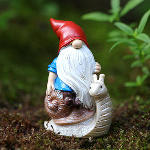 Micro Landscape Ornaments Gnomes Fairy Resin Statues