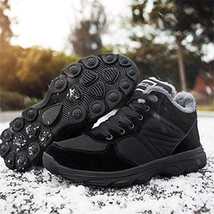 Mens Winter Trekking Snow Boots Water Resistant Shoes
