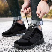 Load image into Gallery viewer, Mens Winter Trekking Snow Boots Water Resistant Shoes