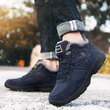 Load image into Gallery viewer, Mens Winter Trekking Snow Boots Water Resistant Shoes