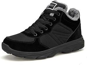 Mens Winter Trekking Snow Boots Water Resistant Shoes