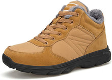 Load image into Gallery viewer, Mens Winter Trekking Snow Boots Water Resistant Shoes