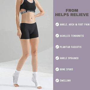 3pairs Unisex Ankle Breathable Anti-Slip Soothe Socks