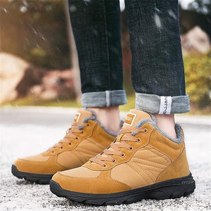 Mens Winter Trekking Snow Boots Water Resistant Shoes