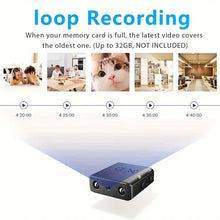 Load image into Gallery viewer, Mini Camera XD with Battery Night Vision Camera Home Security Camera