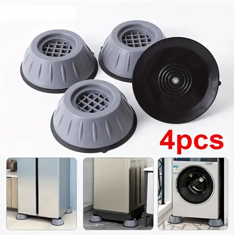 4pcs Universal Anti-Vibration Feet Pads For Washing Machines Refrigerators