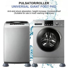 Load image into Gallery viewer, 4pcs Universal Anti-Vibration Feet Pads For Washing Machines Refrigerators