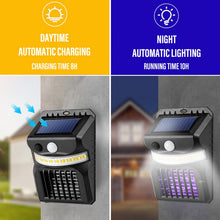 Load image into Gallery viewer, 2 in 1 Solar Mosquito Killer Wall Lamp