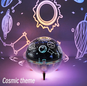 2 in 1 Theme Projector Lights Humidifier