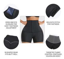 Load image into Gallery viewer, Breasted Adjustment Butt Lifting Yoga Sauna Sweat Shorts