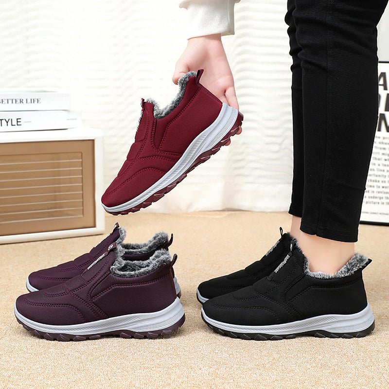 Unisex Winter Warm Fluffy Ankle Boots