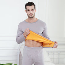 Load image into Gallery viewer, Winter thermal underwear Warm Fleece Long Johns Set
