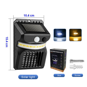 2 in 1 Solar Mosquito Killer Wall Lamp