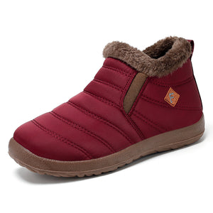 Unisex Winter Plush Lined Snow Boots