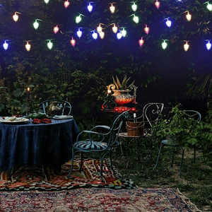 Solar LED Fairy Light Pinecone RGB String Light