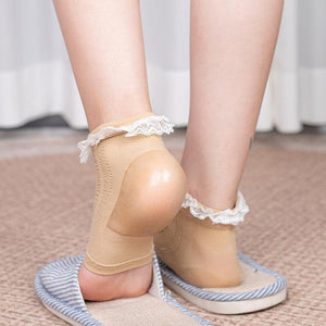 Moisturizing Socks Gel Heel Socks for Dry Cracked Feet