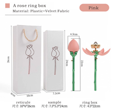 Load image into Gallery viewer, Valentine’s Day Rose Bouquet Blooming Jewelry Gift Box